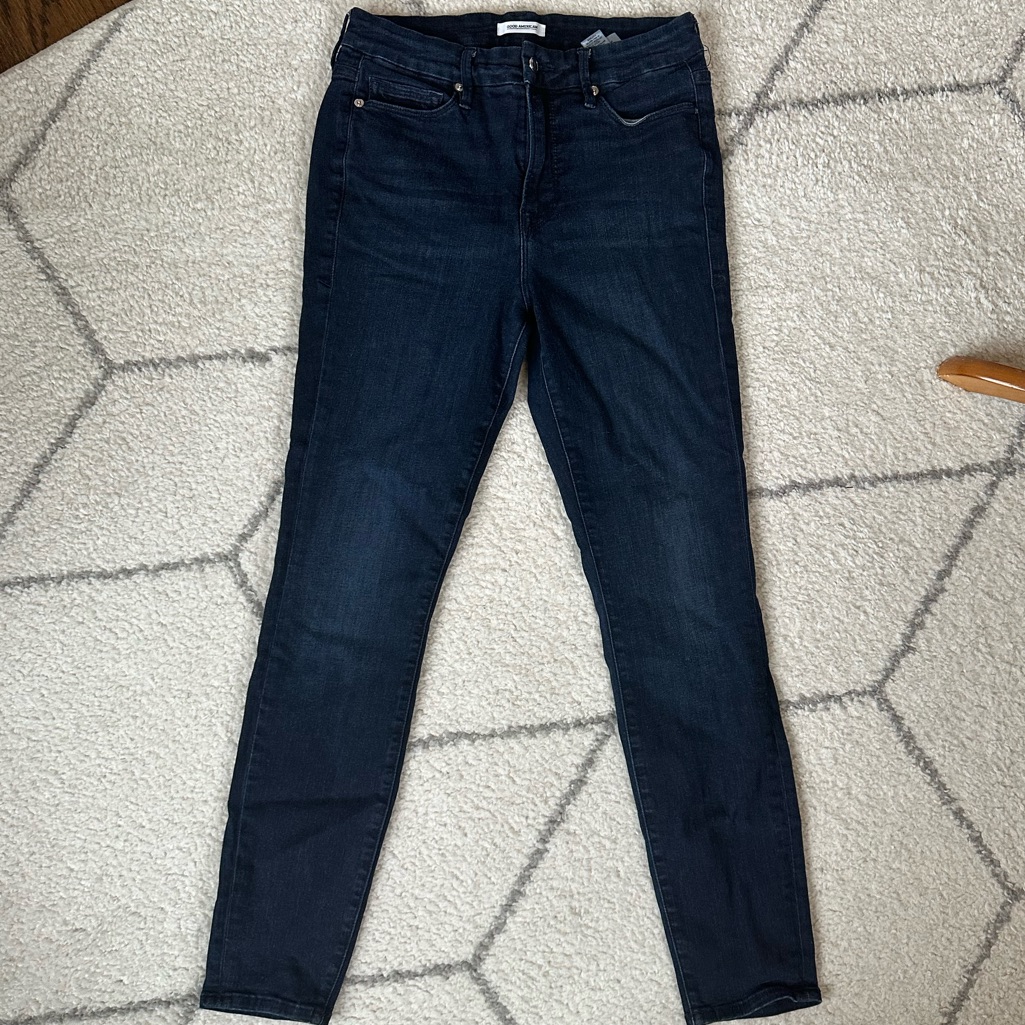 Good American Good Legs Skinny Jeans Euc